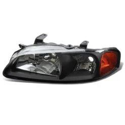 High-Efficiency Car Light Store -High-Efficiency Car Light Store 00 03 nissan sentra lh left side oe style headlight lamp replacement black 61