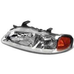 00-03 Nissan Sentra LH Left Side OE Style Headlight Lamp Replacement Chrome