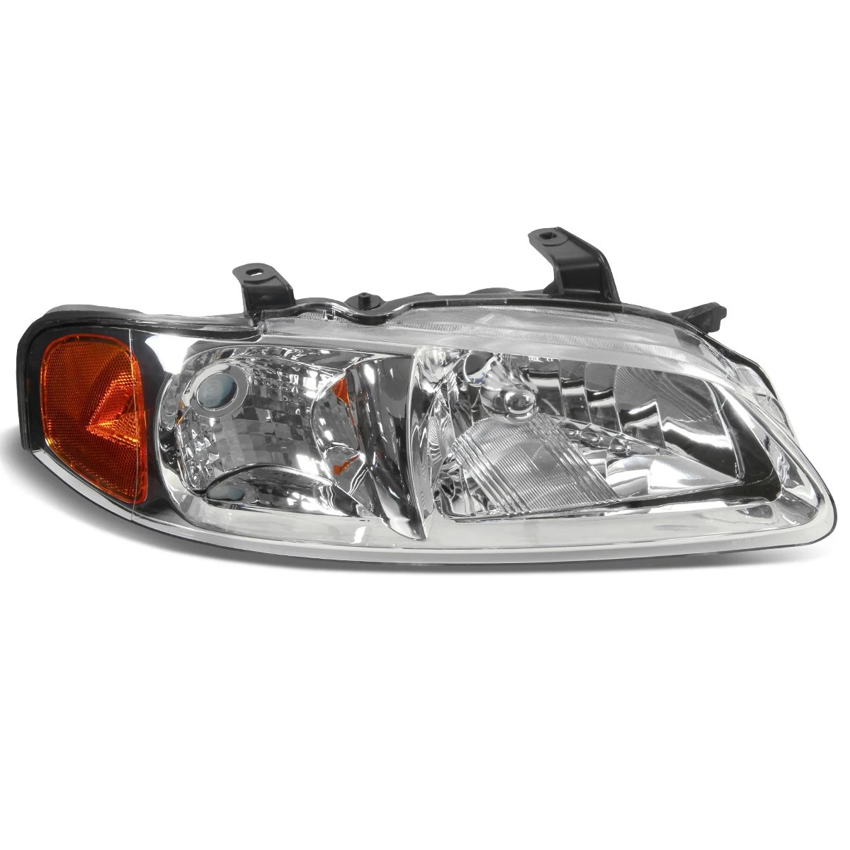 00-03 Nissan Sentra RH Right Side OE Style Headlight Lamp Replacement Chrome 2 00-03 Nissan Sentra RH Right Side OE Style Headlight Lamp Replacement Chrome - Image 2