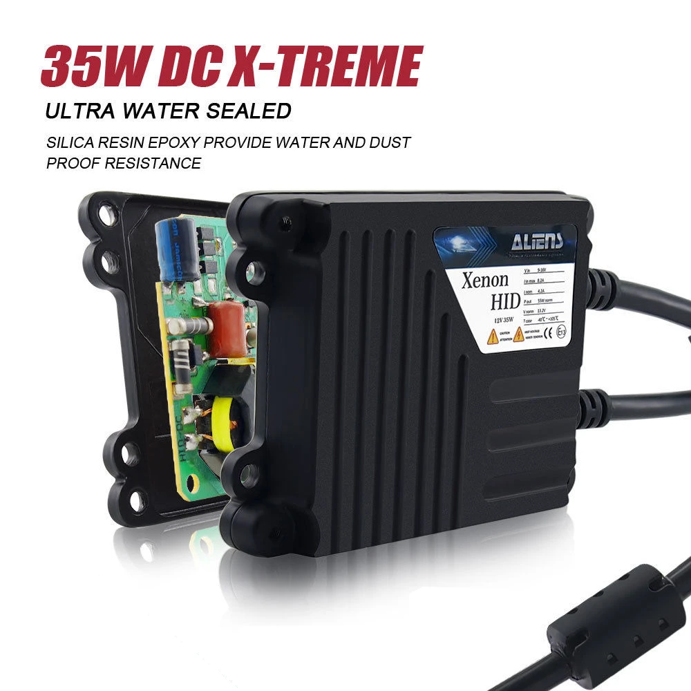 HID Combo 11-15 Ford F250 F350 F450 Superduty Replacement Crystal Headlights - Smoked Amber 6 HID Combo 11-15 Ford F250 F350 F450 Superduty Replacement Crystal Headlights - Smoked Amber - Image 6