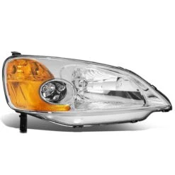 01-03 Honda Civic Right OE Style Headlight Headlamp Replacement HO2503116