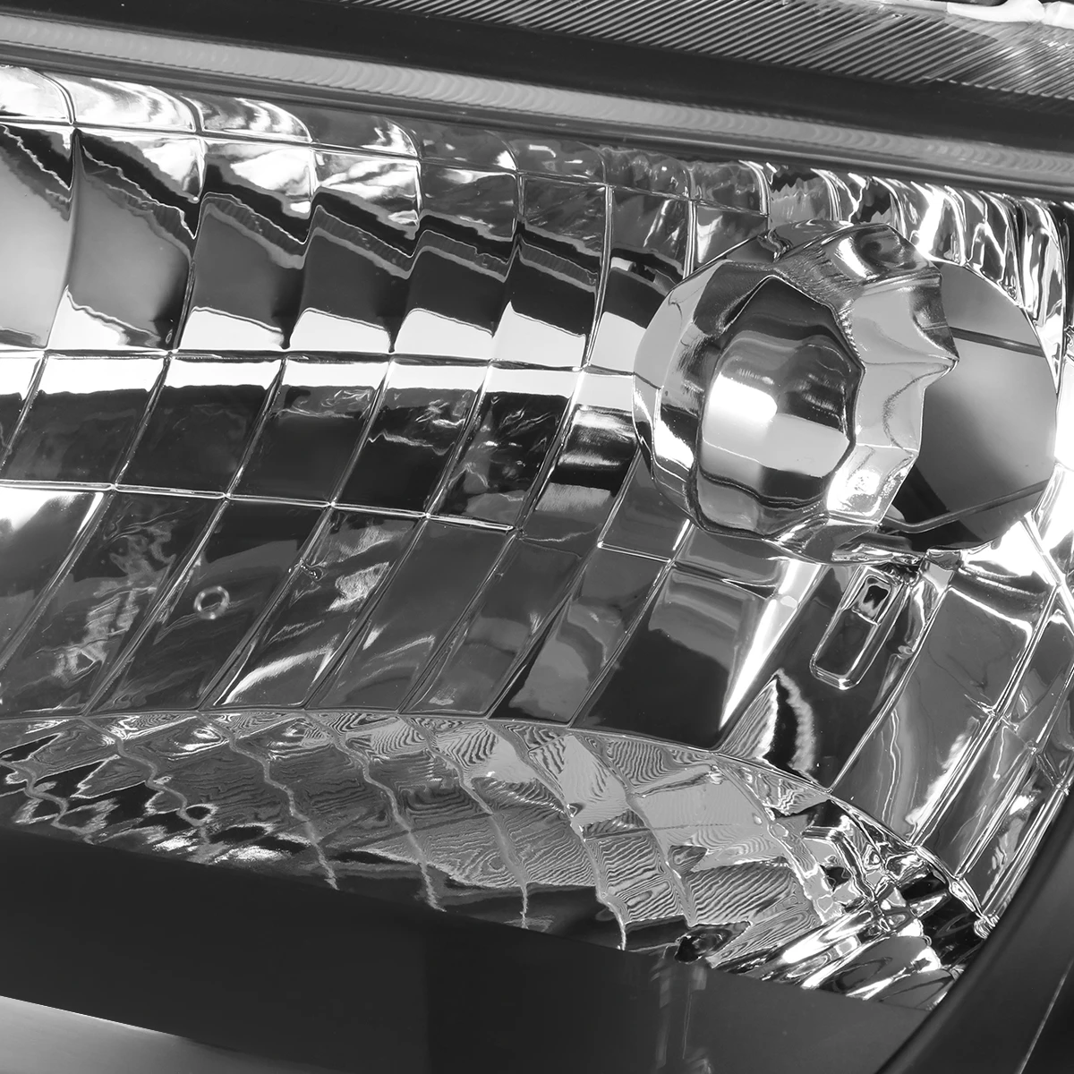 01-03 Mazda Protege Factory Style Replacement Headlights - Black / Clear 5 01-03 Mazda Protege Factory Style Replacement Headlights - Black / Clear - Image 5