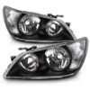 2001-2005 Lexus IS300 Replacement Crystal Headlights - Black