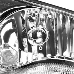 01-06 Chrysler Stratus / Sebring OE-Style Replacement Headlights - Chrome / Clear -High-Efficiency Car Light Store 01 06 chrysler stratus sebring oe style replacement headlights chrome clear 126