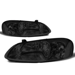 01-06 Chrysler Stratus / Sebring OE-Style Replacement Headlights - Smoked / Clear