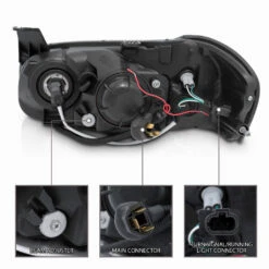 02-03 Nissan Maxima Dual Halo Euro Crystal Headlights - Chrome 11 02-03 Nissan Maxima Dual Halo Euro Crystal Headlights - Chrome -High-Efficiency Car Light Store 02 03 nissan maxima dual halo euro crystal headlights chrome 103