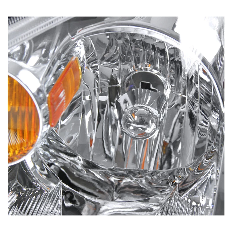 02-04 Nissan Altima 4Dr Sedan Chrome Crystal Headlights 3 02-04 Nissan Altima 4Dr Sedan Chrome Crystal Headlights - Image 3