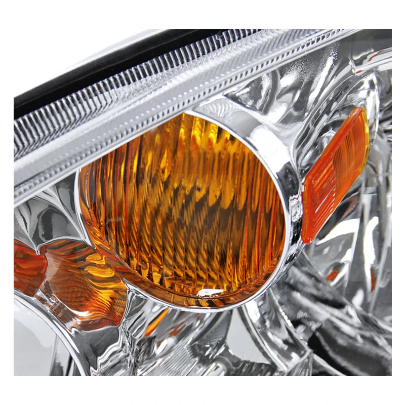 02-04 Nissan Altima 4Dr Sedan Chrome Crystal Headlights 5 02-04 Nissan Altima 4Dr Sedan Chrome Crystal Headlights - Image 5