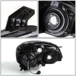 02-04 Nissan Altima Factory Style Replacement Headlights - Black 8 02-04 Nissan Altima Factory Style Replacement Headlights - Black -High-Efficiency Car Light Store 02 04 nissan altima factory style replacement headlights black 161