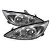 02-04 Toyota Camry Euro Style Crystal Headlights - Chrome