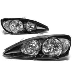 02-04 Toyota Camry OE-Style Replacement Headlights - Black / Clear 8 02-04 Toyota Camry OE-Style Replacement Headlights - Black / Clear -High-Efficiency Car Light Store 02 04 toyota camry oe style replacement headlights black clear 86