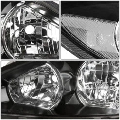 02-04 Toyota Camry OE-Style Replacement Headlights - Black / Clear 10 02-04 Toyota Camry OE-Style Replacement Headlights - Black / Clear -High-Efficiency Car Light Store 02 04 toyota camry oe style replacement headlights black clear 92