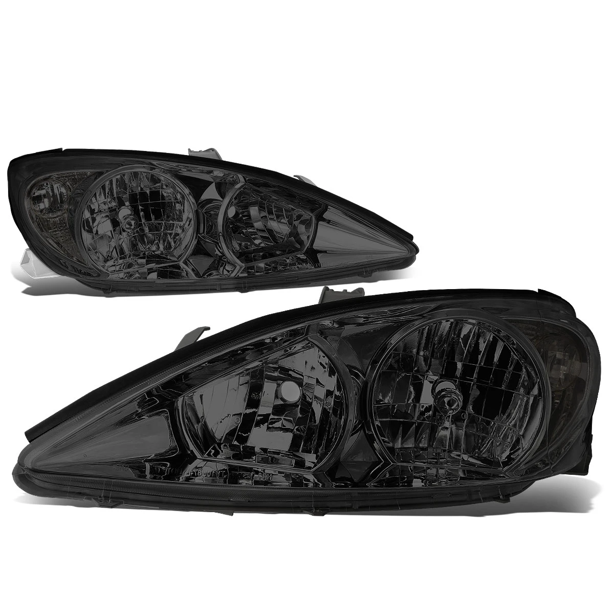 02-04 Toyota Camry OE-Style Replacement Headlights - Smoked Clear 3 02-04 Toyota Camry OE-Style Replacement Headlights - Smoked Clear - Image 3