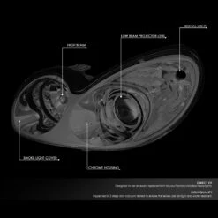 02-05 Hyundai Sonata Factory Style Replacement Headlights - Smoked 12 02-05 Hyundai Sonata Factory Style Replacement Headlights - Smoked -High-Efficiency Car Light Store 02 05 hyundai sonata factory style replacement headlights smoked 73