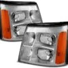 03-06 Cadillac Escalde [HID Model] OE-Style Headlights - Chrome