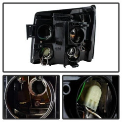 03-06 Cadillac Escalde [HID Model] OE-Style Headlights - Chrome -High-Efficiency Car Light Store 03 06 cadillac escalde hid model oe style headlights chrome 71