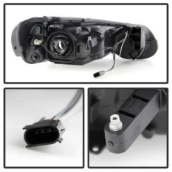 04-06 Chrysler Sebring Convertible & Sedan ( Does Not Fit 2 Door ) OEM Style Headlights - Black -High-Efficiency Car Light Store 04 06 chrysler sebring convertible sedan does not fit 2 door oem style headlights black 82