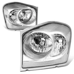04-06 Dodge Durango OE-Style Replacement Headlights - Chrome / Clear 9 04-06 Dodge Durango OE-Style Replacement Headlights - Chrome / Clear -High-Efficiency Car Light Store 04 06 dodge durango oe style replacement headlights chrome clear 72