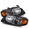 04-06 Nissan Sentra JDM Style Crystal Headlights - Black
