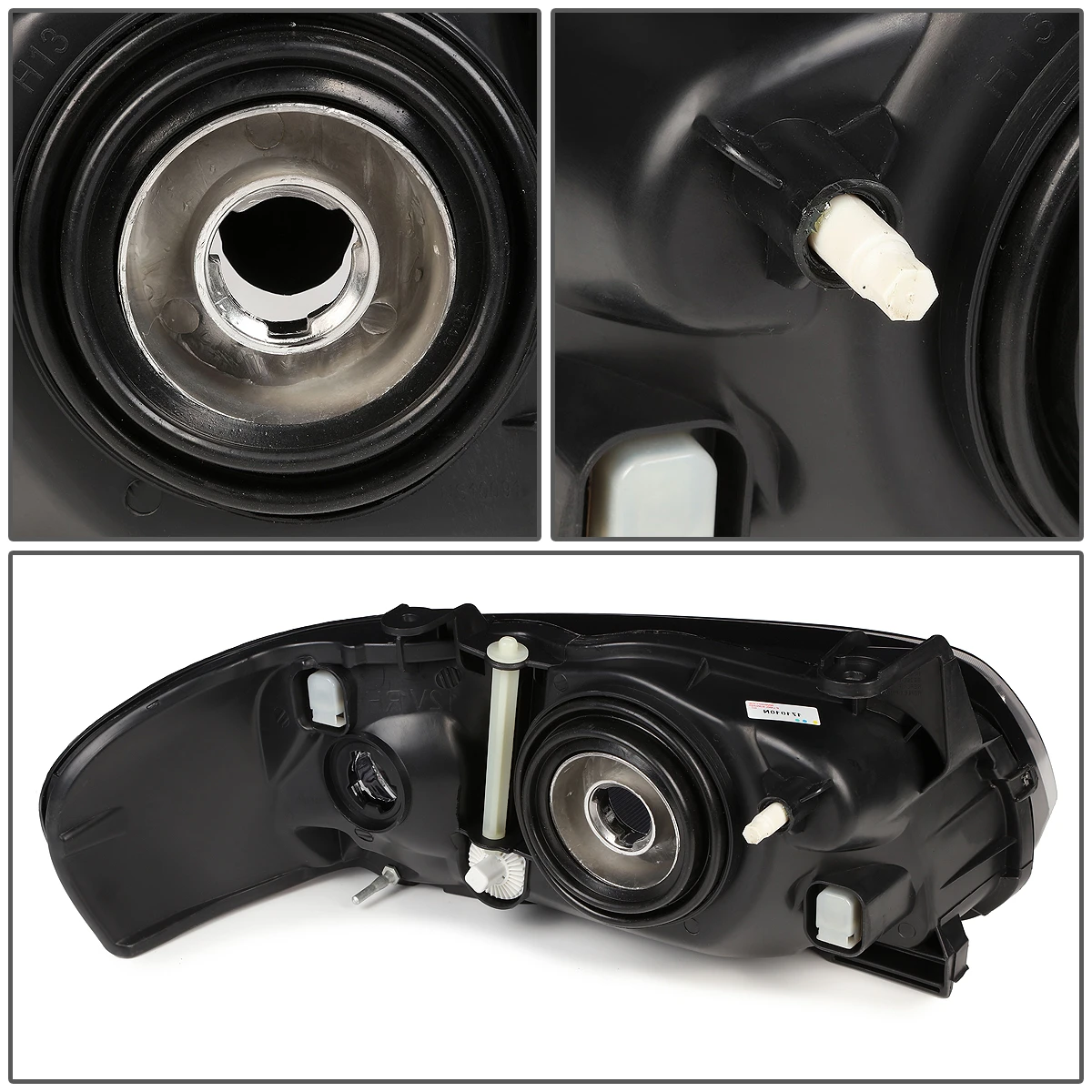 04-06 Nissan Sentra LH Left Side OE Style Headlight Lamp Replacement Black 5 04-06 Nissan Sentra LH Left Side OE Style Headlight Lamp Replacement Black - Image 5