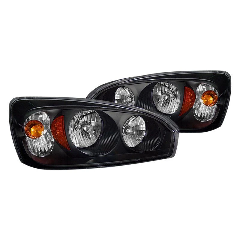 04-07 Chevy Malibu / Maxx Euro Style Crystal Headlights - Black 1 04-07 Chevy Malibu / Maxx Euro Style Crystal Headlights - Black