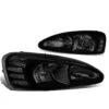04-08 Pontiac Grand Prix Replacement Headlights - Black Smoked / Clear