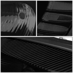 04-08 Pontiac Grand Prix Replacement Headlights - Black Smoked / Clear -High-Efficiency Car Light Store 04 08 pontiac grand prix replacement headlights black smoked clear 64