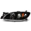 04-09 Mazda 3 Sedan LH Left Projector Headlight Replacement MA2518108