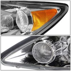 2005-2006 Toyota Camry OE-Style Chrome Housing Headlights - Amber Side Markers 11 2005-2006 Toyota Camry OE-Style Chrome Housing Headlights - Amber Side Markers -High-Efficiency Car Light Store 05 06 toyota camry xv30 oe style replacement headlights chrome amber 181