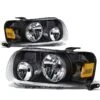 05-07 Ford Escape OE-Style Replacement Headlights - Black / Amber