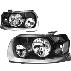 05-07 Ford Escape OE-Style Replacement Headlights - Black / Clear