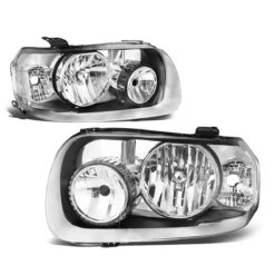 05-07 Ford Escape OE-Style Replacement Headlights - Chrome / Clear -High-Efficiency Car Light Store 05 07 ford escape oe style replacement headlights chrome clear 84
