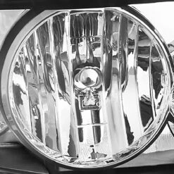 05-07 Ford Escape OE-Style Replacement Headlights - Chrome / Clear -High-Efficiency Car Light Store 05 07 ford escape oe style replacement headlights chrome clear 87