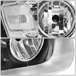 05-07 Ford Escape OE-Style Replacement Headlights - Chrome / Clear -High-Efficiency Car Light Store 05 07 ford escape oe style replacement headlights chrome clear 90