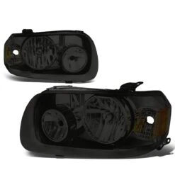 05-07 Ford Escape OE-Style Replacement Headlights - Smoked / Amber