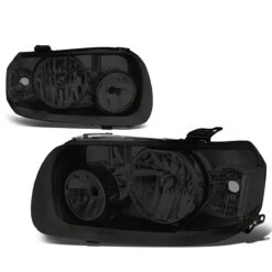 05-07 Ford Escape OE-Style Replacement Headlights - Smoked Clear