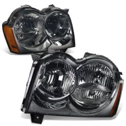 05-07 Jeep Grand Cherokee Headlight Assembly (Driver & Passenger Side) -High-Efficiency Car Light Store 05 07 jeep grand cherokee headlight assembly driver passenger side 105