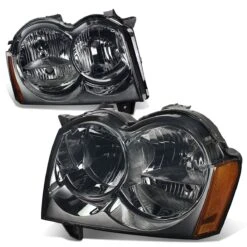05-07 Jeep Grand Cherokee Headlight Assembly (Driver & Passenger Side)