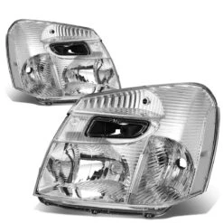 05-09 Chevy Equinox Headlight Assembly (Driver & Passenger Side) - Chrome