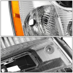 05-09 Chevy Equinox OE-Style Replacecment Headlights - Chrome/Amber -High-Efficiency Car Light Store 05 09 chevy equinox oe style replacecment headlights chrome amber 94