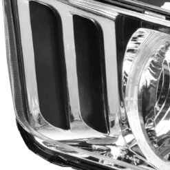 05-09 Ford Mustang LED Halo Replacement Headlights - Chrome -High-Efficiency Car Light Store 05 09 ford mustang led halo replacement headlights chrome 116