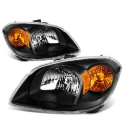05-10 Chevy Cobalt / Pontiac G5 Factory Style Replacement Headlights Black
