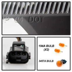 05-10 Chrysler 300 [Halogen Model] OE-Style Headlights - Black -High-Efficiency Car Light Store 05 10 chrysler 300 halogen model oe style headlights black 112