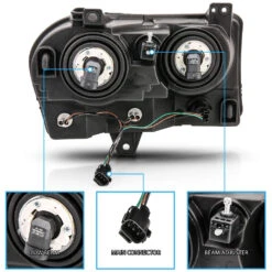 05-10 Chrysler 300 [Halogen Model] OE-Style Headlights - Chrome -High-Efficiency Car Light Store 05 10 chrysler 300 halogen model oe style headlights chrome 113