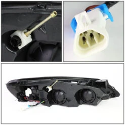 05-10 Pontiac G6 Factory Style Replacement Headlights - Smoked Lens / Clear 12 05-10 Pontiac G6 Factory Style Replacement Headlights - Smoked Lens / Clear -High-Efficiency Car Light Store 05 10 pontiac g6 factory style replacement headlights smoked lens clear 83