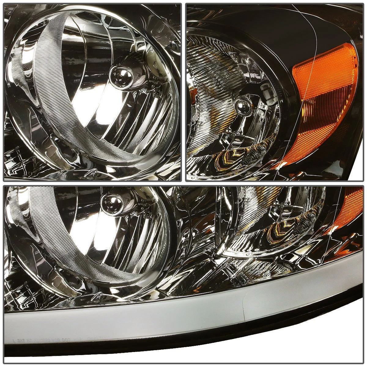 06-08 Dodge RAM Optic-DRL Replacement Headlights - Smoked 3 06-08 Dodge RAM Optic-DRL Replacement Headlights - Smoked - Image 3