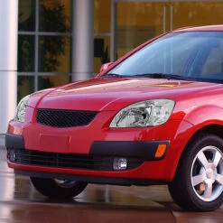 06-08 Kia Rio 5 Factory Style Replacement Headlights - Chrome -High-Efficiency Car Light Store 06 08 kia rio 5 factory style replacement headlights chrome 130