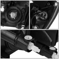 06-08 Toyota RAV4 OE-Style Replacement Headlights - Smoked Clear -High-Efficiency Car Light Store 06 08 toyota rav4 oe style replacement headlights smoked clear 129