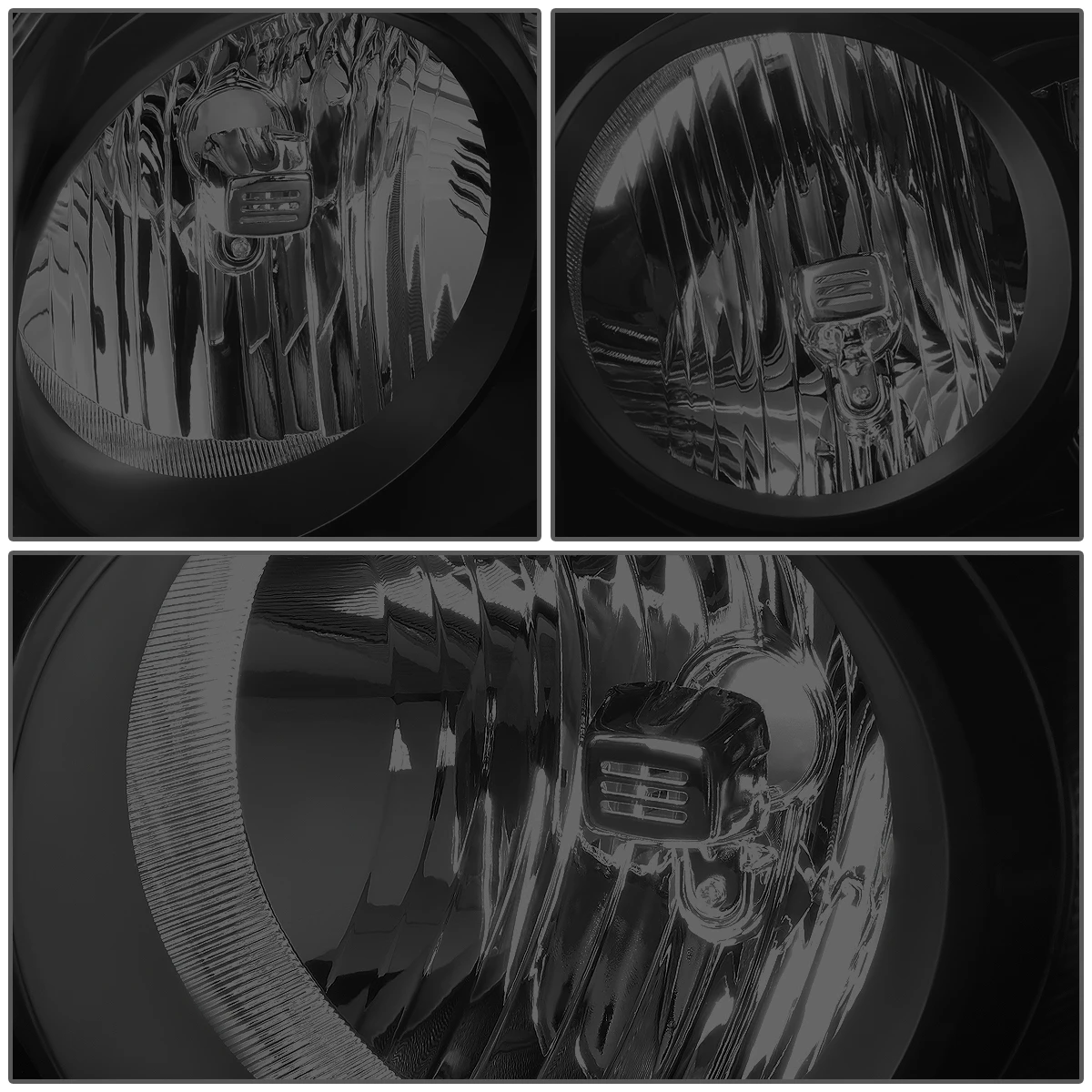 06-09 Dodge RAM Replacement Smoked Tinted Headlights - Black Smoked / Clear 5 06-09 Dodge RAM Replacement Smoked Tinted Headlights - Black Smoked / Clear - Image 5