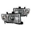 06-14 Honda Ridgeline Replacement Crystal Headlights - Chrome